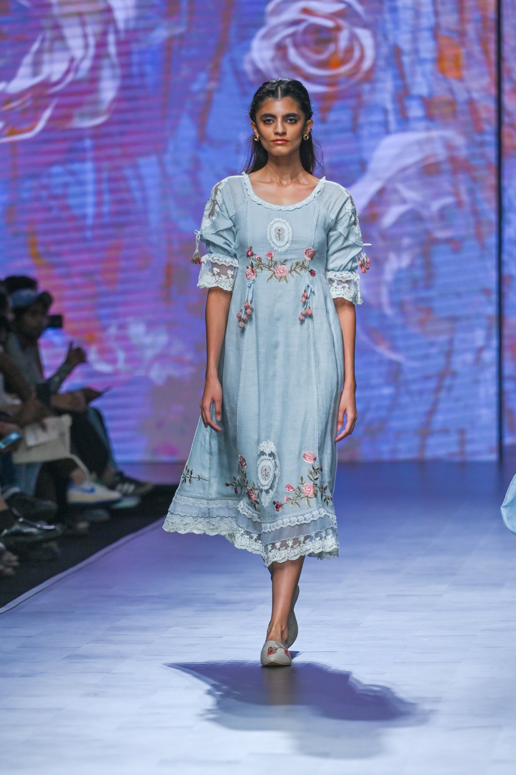 Rosette Bed of Roses Dress – KAVERi