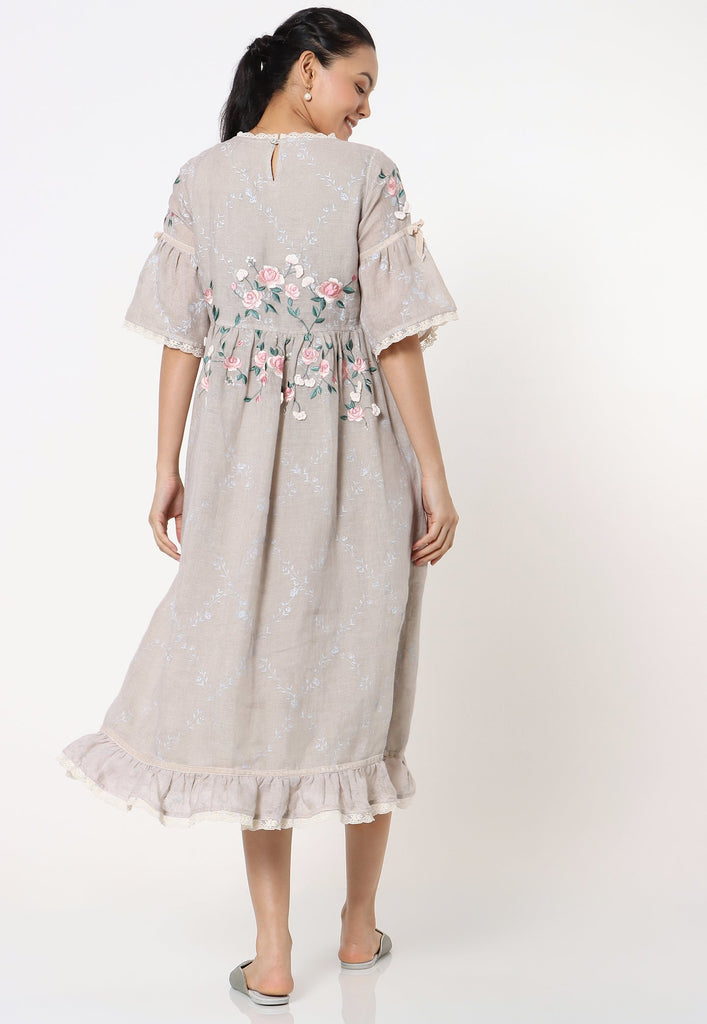 GARDEN TRELLIS AMANDA-Dresses-KAVERi