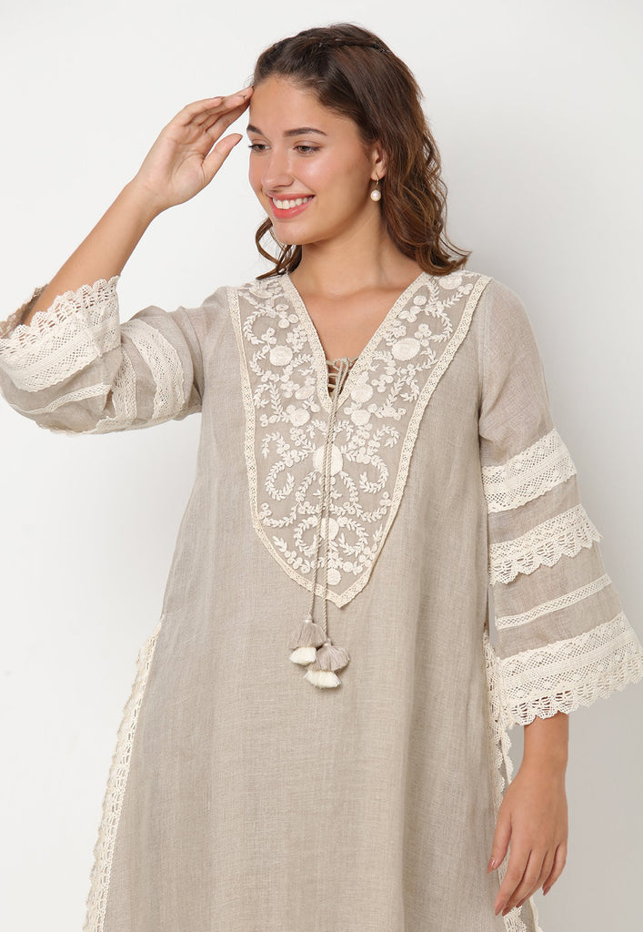 HALO BLOOMS FLY FREE TUNIC-Tunics-KAVERi