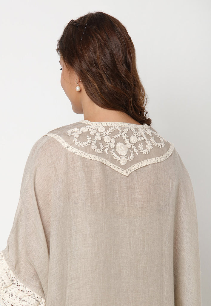 HALO BLOOMS CROSSIANT DRESS-Dresses-KAVERi