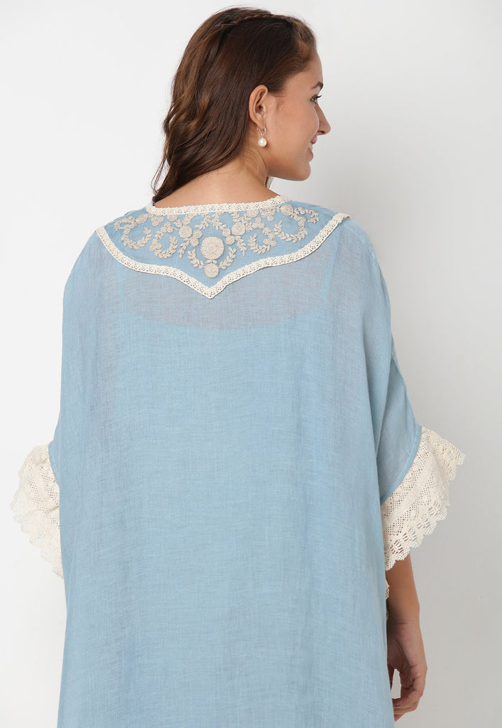 HALO BLOOMS CROSSIANT DRESS-Dresses-KAVERi