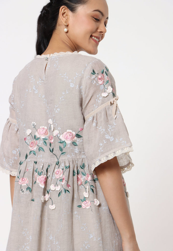 GARDEN TRELLIS AMANDA-Dresses-KAVERi