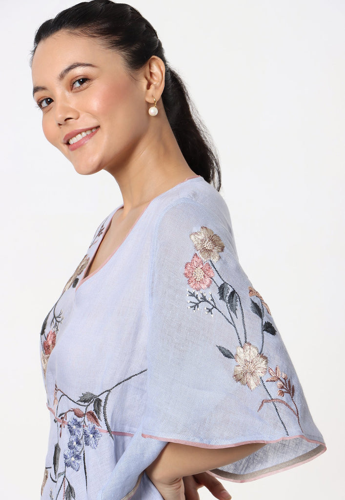 Botanical Spring Butterfly Dress-Dresses-KAVERi