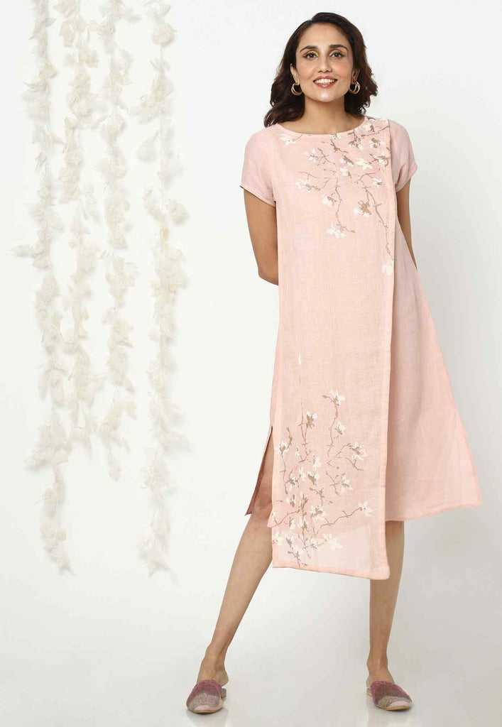 COTTON BURST ANGLE DRESS-DRESS-KAVERi