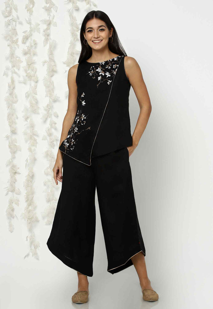 COTTON BURST ANGLE TOP-TOP-KAVERi