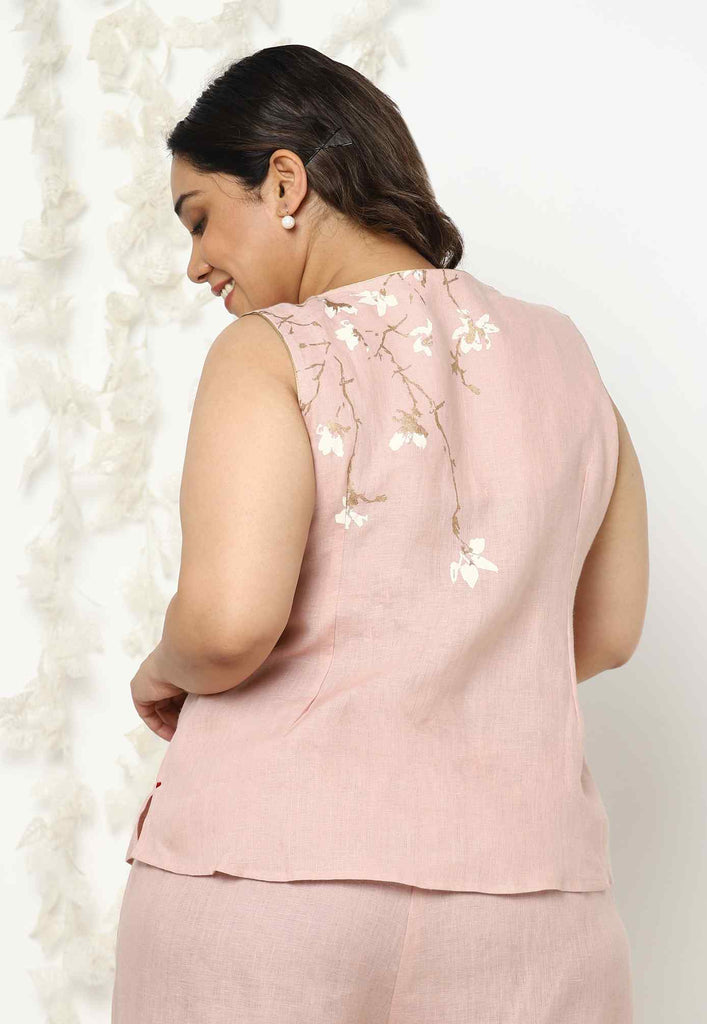 COTTON BURST ANGLE TOP-TOP-KAVERi