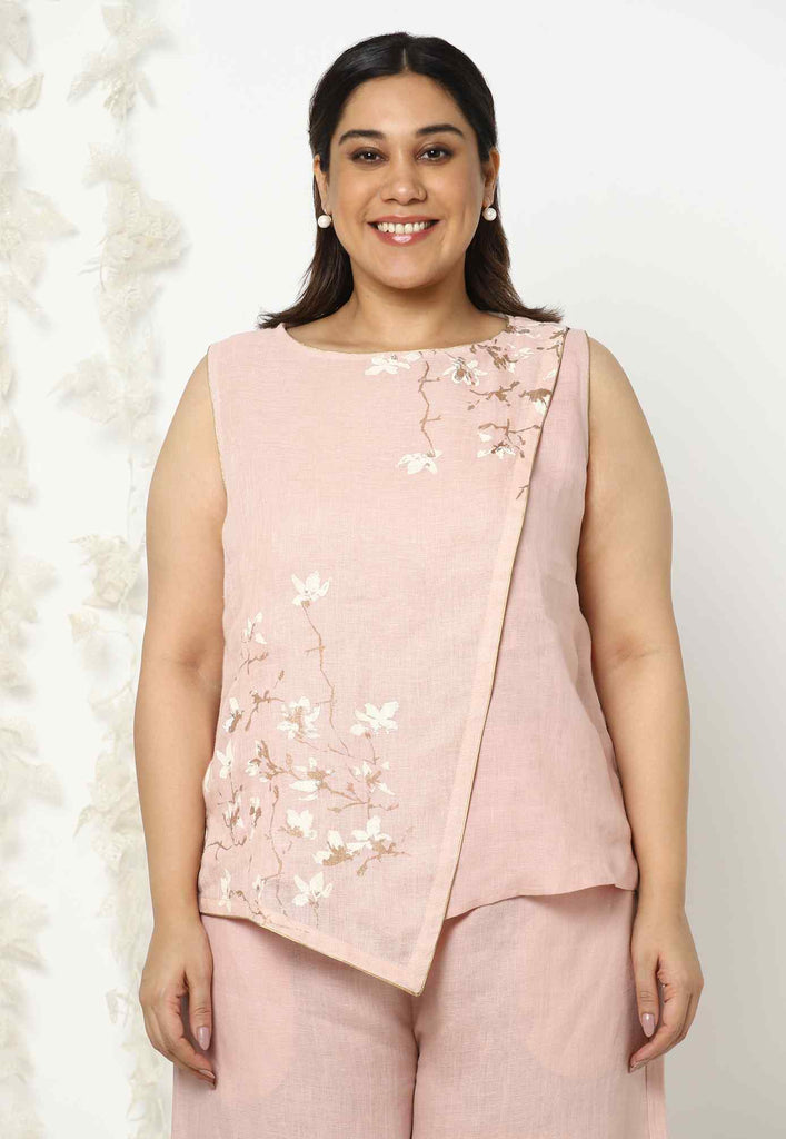 COTTON BURST ANGLE TOP-TOP-KAVERi