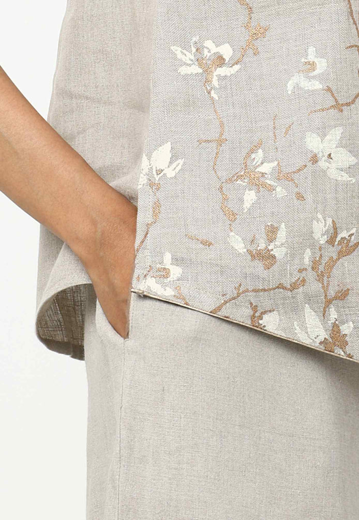 COTTON BURST ANGLE TOP-TOP-KAVERi