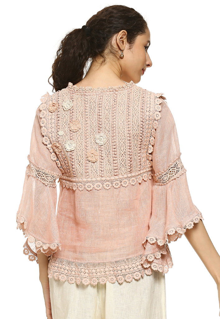 Blush Dream Love Edith Top-Tops-KAVERi