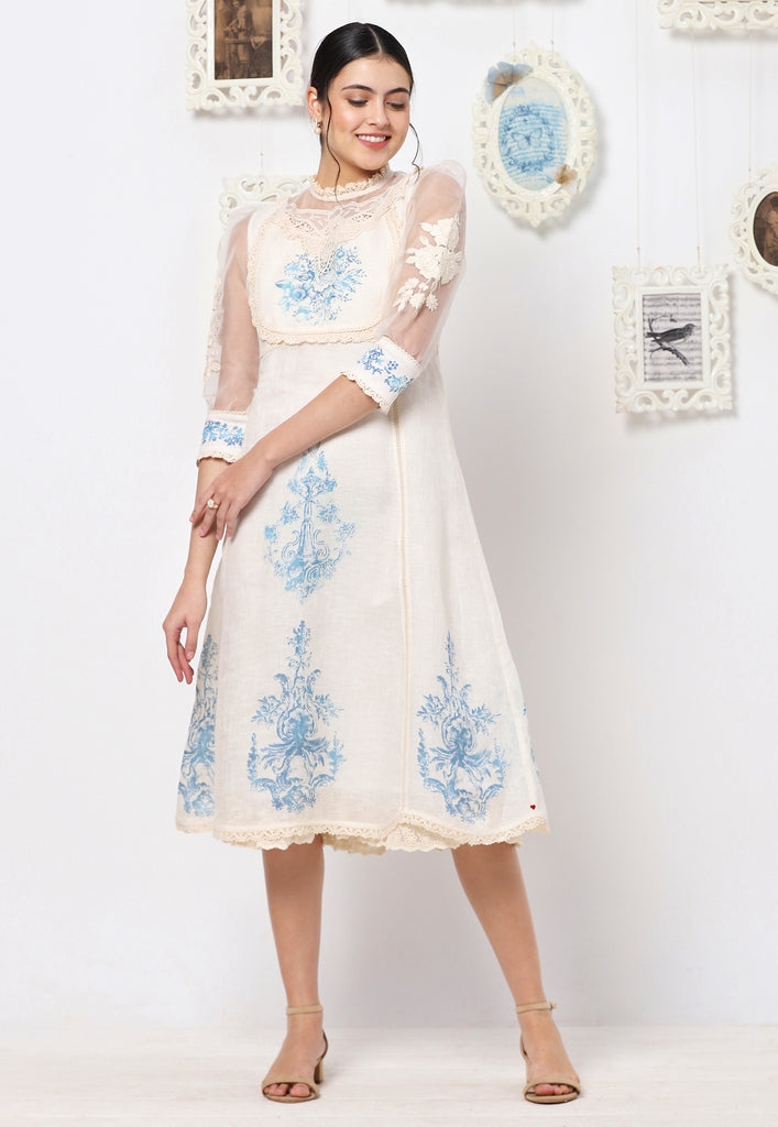 White Linen Kurti and White Linen Tunic Online Shopping