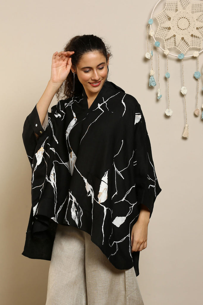 Shake The World Fossil Square Top-Tops-KAVERi