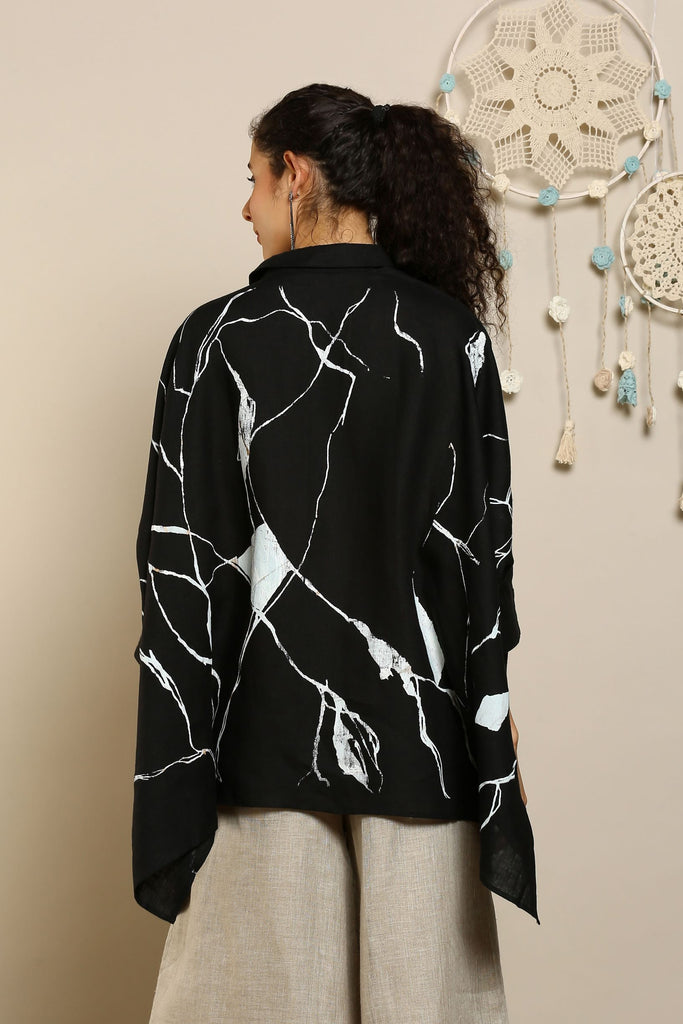 Shake The World Fossil Square Top-Tops-KAVERi