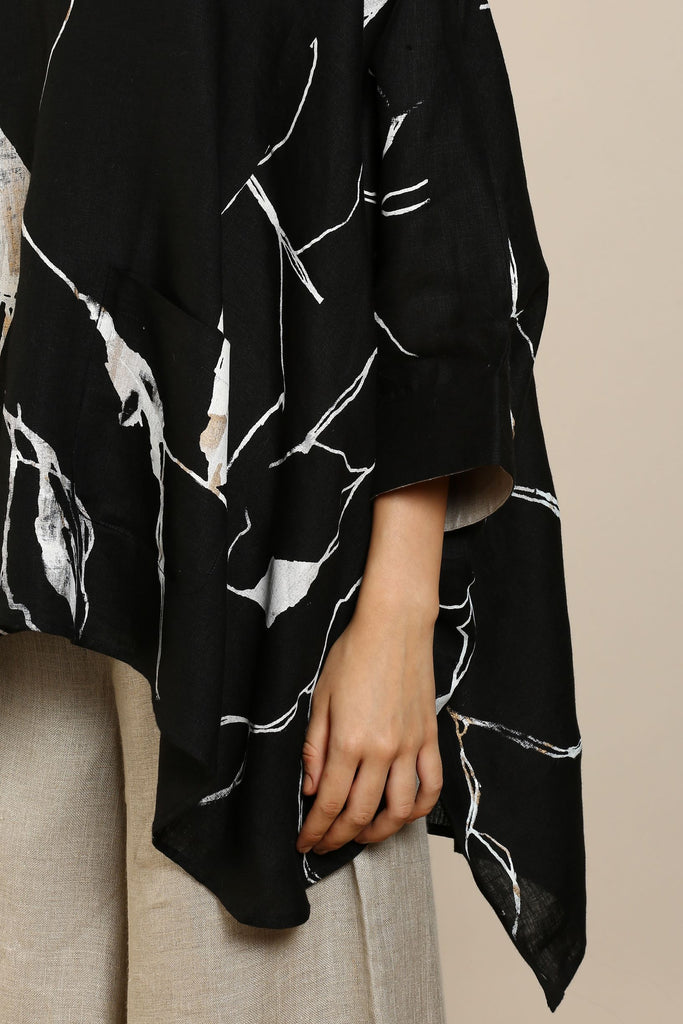 Shake The World Fossil Square Top-Tops-KAVERi